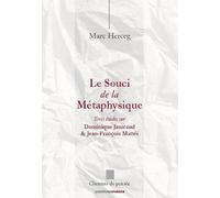 Le souci de la Métaphysique : Trois études sur Dominique Janicaud et Jean-François Mattéi