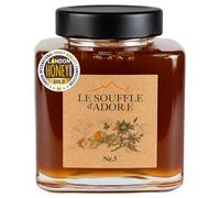 Le Souffle d'Adore Sélection | Miel de Fleurs Printanières, 100% Naturel, Pur, Sans Sucre, Sans Additifs | Miel Premium 500 g en Pot en Verre | Cadeau Gourmand