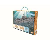 Voyage, découvre, explore Le sous-marin 3D L'histoire des sous-marins - Ester Tomè - Sassi - Boîte ou accessoire - Jeux livres objets