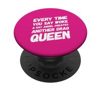 Le Soutien aux Personnes transgenres de Trans Pride protège Les Droits des homosexuels LGBTQ PopSockets PopGrip Adhésif