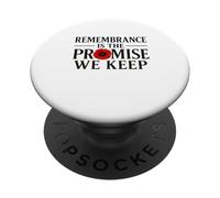 Le Souvenir est la promesse Que Nous gardons Une Dette Qui ne Peut Pas PopSockets PopGrip Adhésif