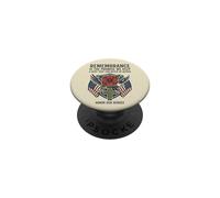 Le Souvenir est la promesse Que Nous tenons et honorons nos héros 5 PopSockets PopGrip Adhésif
