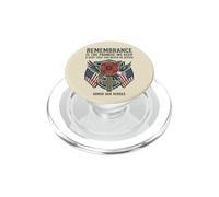Le Souvenir est la promesse Que Nous tenons et honorons nos héros 5 PopSockets PopGrip pour MagSafe