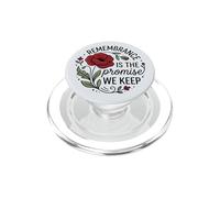 Le Souvenir est la promesse Que Nous tenons : Honor Our Heroes 2 PopSockets PopGrip pour MagSafe