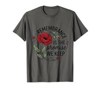 Le Souvenir est la promesse Que Nous tenons : Honor Our Heroes 2 T-Shirt