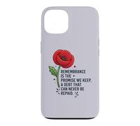 Le Souvenir est la promesse Que Nous tenons : Honor Our Heroes 3 Coque pour iPhone 13