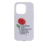 Le Souvenir est la promesse Que Nous tenons : Honor Our Heroes 3 Coque pour iPhone 15 Pro