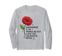 Le Souvenir est la promesse Que Nous tenons : Honor Our Heroes 3 Manche Longue