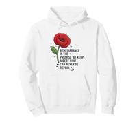 Le Souvenir est la promesse Que Nous tenons : Honor Our Heroes 3 Sweat à Capuche