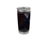 Le souverain immortel du vampire de la nuit Gobelet isotherme en acier inoxydable double paroi