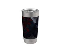 Le souverain immortel du vampire de la nuit Gobelet isotherme en acier inoxydable double paroi