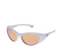 Le Specs - Dotcom Wraparound Lunettes de soleil - Femme - Accessoires - Blanc - Taille: ONE Size