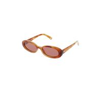 Le Specs Outta Love Caramel Oval Frame Sunglasses Taille unique Caramel