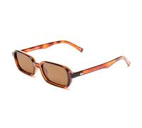 Le Specs PILFERER TOFFEE TORT - Lunettes de soleil pour femme - Cadre rectangulaire avec haute protection UV LSP2352103, Mono/caramel marron, Taille unique pour tous