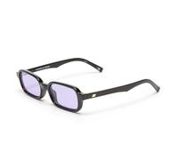 Le Specs PILFERER TOFFEE TORT Lunettes de soleil pour femme Forme rectangulaire avec protection UV élevée LSP2352103, encre violette/noire, 50 mm