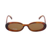 Le Specs - Slim Oval Outta Love Lunettes de soleil - unisex - Accessoires - Brun - Taille: 51 MM