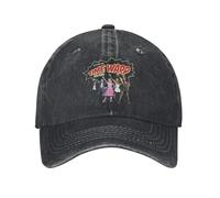 Le Spectacle d’Horreur Rocky Time Warp Lineup Casquette de Baseball Vintage en détresse Denim délavé Snapback Unisexe extérieur réglable Casquettes Chapeau