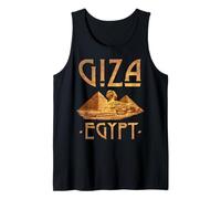 Le Sphinx et les Grandes Pyramides de Gizeh, Égypte Débardeur