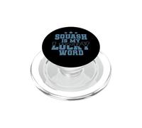 Le Squash est Mon Mot Porte-Bonheur PopSockets PopGrip pour MagSafe