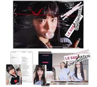 Le SSERAFIM 1er album de studio [Unforgiven] (Weverse Albums - B Ver.) Affiche pliante Photocard