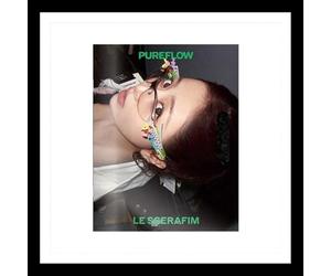 LE SSERAFIM - INNOCENT GREEN. LE SSERAFIM PUREFLOW PT.1 2nd Studio Album COMPACT Ver.+Gift Card K-POP