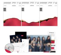 LE SSERAFIM - LE SSERAFIM - 1st Studio Album [UNFORGIVEN] CD (Random Ver) Booklet + Photocard + CD + Postcard + Sticker + Folding Poster + Gift