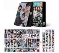 LE-SSERAFIM Lot de 60 cartes photo + 32 autocollants 92 cartes postales laser "FEARNOT" CHAEWON YUNJIN EUNCHAE (UNFORGIVEN)