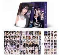 LE-SSERAFIM Lot de 60 cartes photo + 32 autocollants et 92 cartes postales laser « Fearnot » Chaewon Yunjin Eunchae (nuit parfaite)