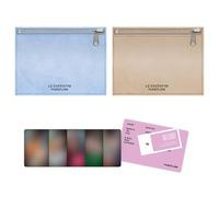 LE SSERAFIM - PURE-FLOW pt.1 2nd Studio Album (Weverse Albums Ver. / Random) Outer Box + Photocard + 2 Pin Badges + 4 Extra Photocards Official K-POP Sealed Album