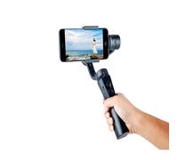 Le stabilisateur anti-tremblement Verbex C16 pour smartphone est portable et pliable. Compatible avec les appareils Android et Apple, il est doté de fonctions de guidage de prise de vue et de suivi du