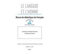 Le stéréotype, entre didactiques des langues et didactiques des disciplines 2010 - 45.2 - Collectif - Eme Et Intercommunications - broché - Revue