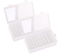 Le stockage de filetage de couture contient 42 bobine 2pcs porte-filet