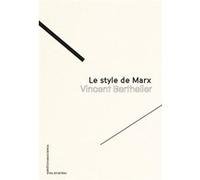 Le style de Marx