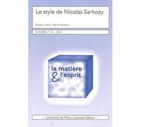 Le style de Nicolas Sarkozy T17-18 - Collectif - Lansman Eds - broché - Revue