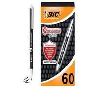 Le stylo bille BIC PrevaGuard Clic Stic contient une protection intgre sur le stylo pour supprimer la croissance des bactries, noir, 60 pic
