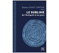 Le Sublime De L'antiquité À Nos Jours