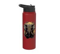 Le sublime éléphant majestueux Stainless Steel Insulated Water Bottle