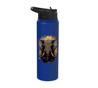 Le sublime éléphant majestueux Stainless Steel Insulated Water Bottle