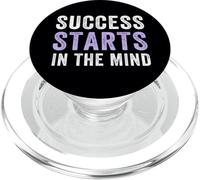 Le succès Commence dans l'esprit Citation de positivité Motivationnelle PopSockets PopGrip pour MagSafe
