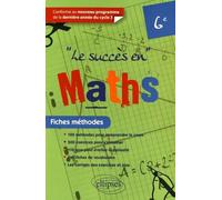 Le Succès En Maths 6e - Fiches Méthodes