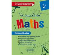 Le Succès En Maths 6e - Fiches Méthodes