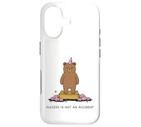 Le Succès n'est Pas Un Hasard Ours Mignon Citation Coque pour iPhone 17
