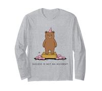 Le Succès n'est Pas Un Hasard Ours Mignon Citation Manche Longue