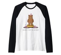 Le Succès n'est Pas Un Hasard Ours Mignon Citation Manche Raglan