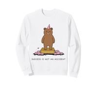 Le Succès n'est Pas Un Hasard Ours Mignon Citation Sweatshirt