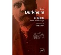 Le suicide Emile Durkheim (Auteur)