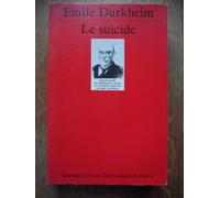 Le Suicide Etude sociologie