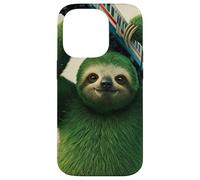 Le Super-héros Sloth Sauve la Situation Coque pour iPhone 14 Pro