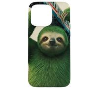 Le Super-héros Sloth Sauve la Situation Coque pour iPhone 15 Pro Max