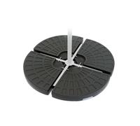 Le support à parasol Limousin pèse 72 kg jeu de 4 à vide